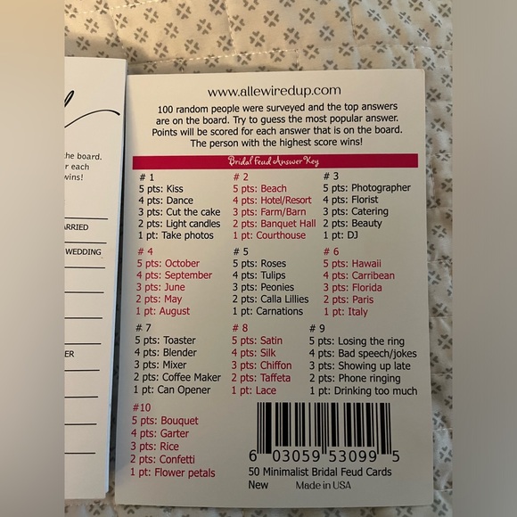 Bridal Shower Party Games - Picture 7 of 11